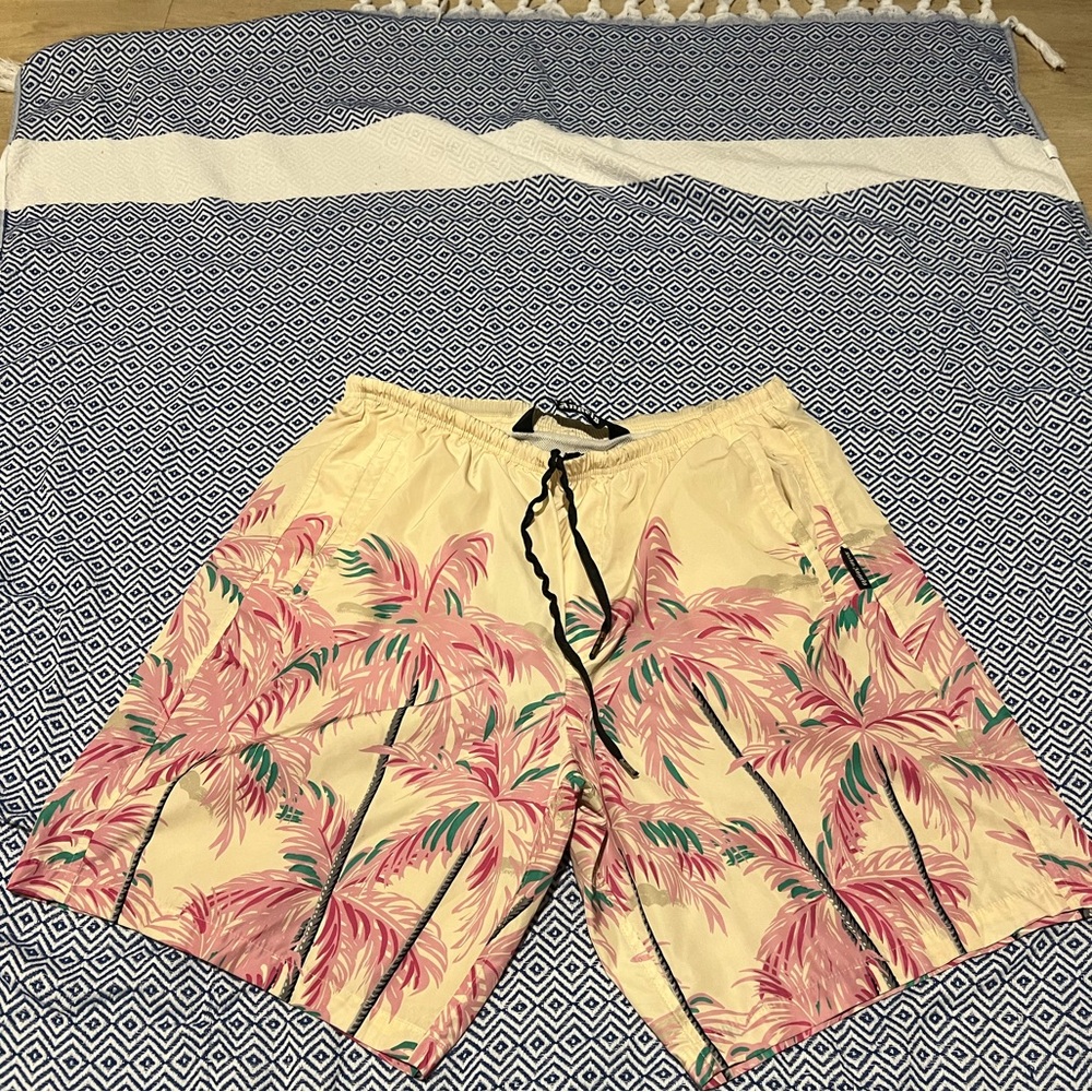 Palm Angels Miami Art Basel Palm Swim Trunk